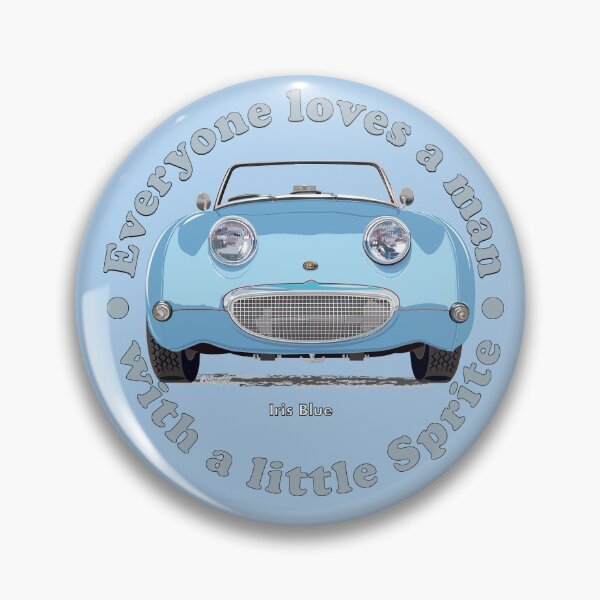 Item preview, Iris Blue Bug-eye/Frog-eye: Everyone loves a man with a little Sprite! designed and sold by Bigs66.