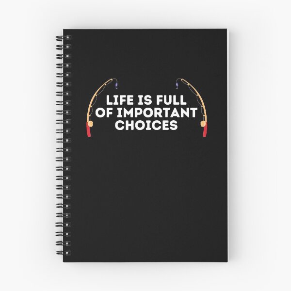 Item preview, Life Is Full Of Important Choices Fishing designed and sold by Emerg-Apparel.