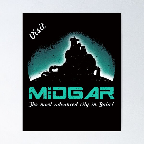 Item preview, Visit Midgar  designed and sold by A Little Bit of  Everything.