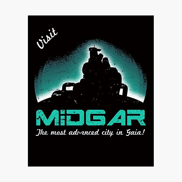 Item preview, Visit Midgar  designed and sold by A Little Bit of  Everything.