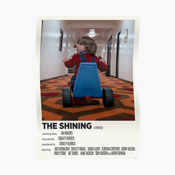 The Shining (1980) Alternative Film Poster Poster