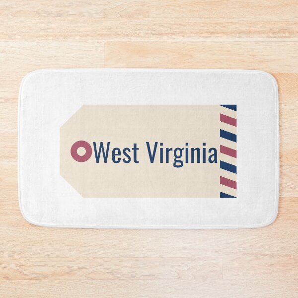 Item preview, West Virginia Tag designed and sold by CityCollection.