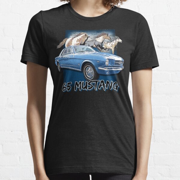 Vintage 65 Mustang Hot Rod 60s Classic Essential T-Shirt