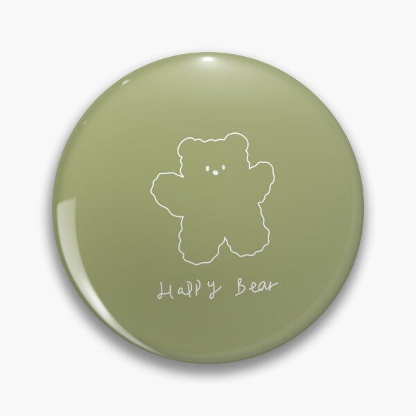 Item preview, happy bear illustration designed and sold by rebeccaxlewis.