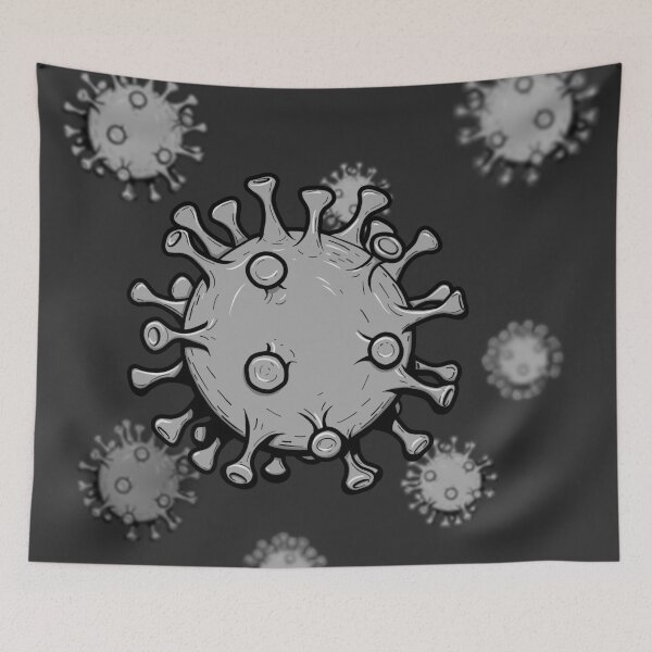 Item preview, COVID-19 pattern designed and sold by William Fehr.
