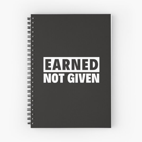 Item preview, Earned Not Given designed and sold by hachemi riadh.