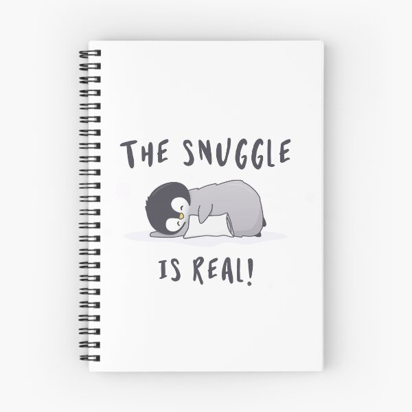 Item preview, The Snuggle is Real - Penguin designed and sold by PaulSDesign.
