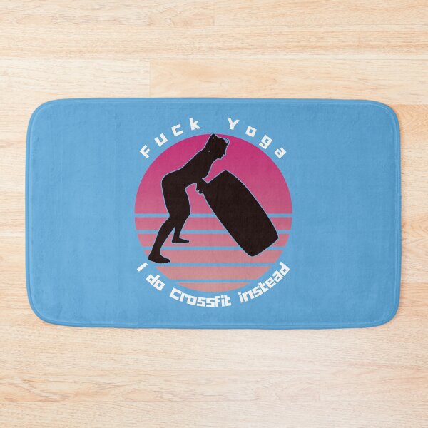 Item preview, Fuck Yoga I Do Crossfit Workout Instead designed and sold by TrendingTees4u.