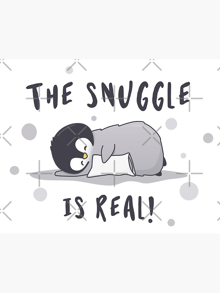 the-snuggle-is-real-penguin-poster-for-sale-by-paulsdesign-redbubble for The Snuggle Is Real Gift Tag Free Printable The Snuggle is Real - Penguin