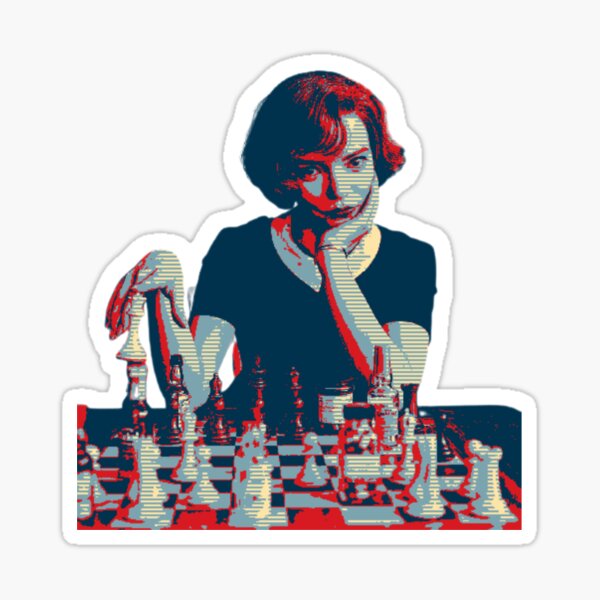 The Queen's Gambit anya taylor joy Sticker