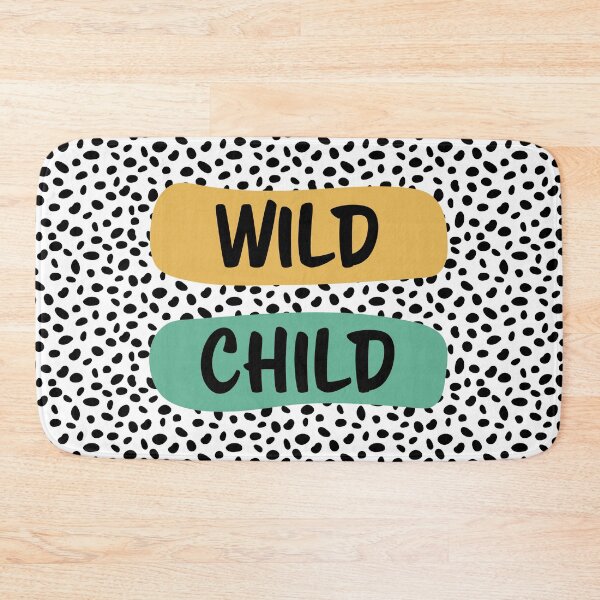 Item preview, Wild Child - Scandi style dotted background designed and sold by CocoandDaisy.