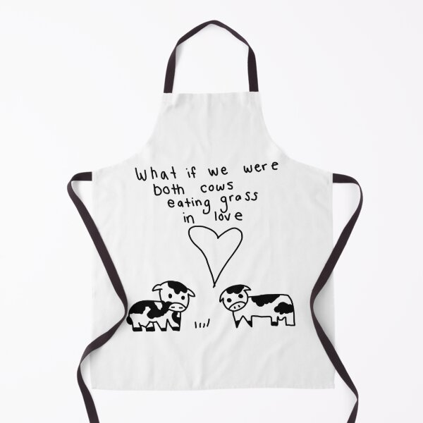 Item preview, what if we were both cows eating grass in love designed and sold by rebeccaxlewis.