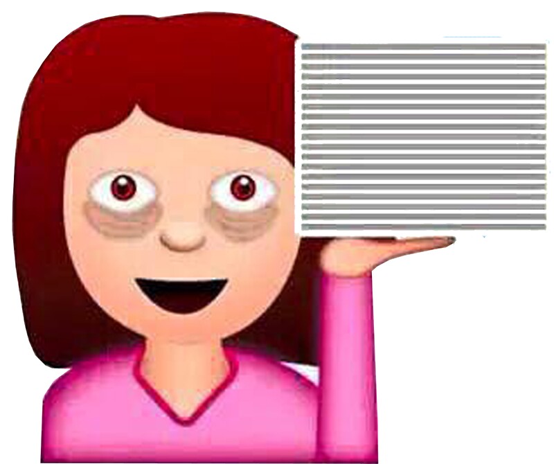 Paper copy and paste emoji image