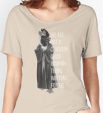 Chicken-Duck-Woman-Thing Women's Relaxed Fit T-Shirt