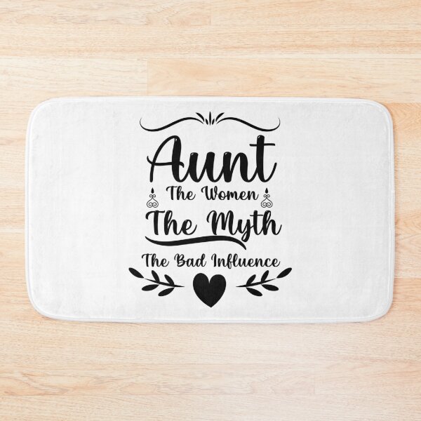 Item preview, Womens Funny Vintage Aunt The Woman The Myth The Bad Influence For Auntie Relaxed designed and sold by Shopini.