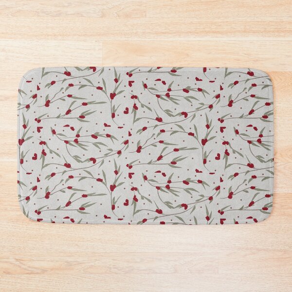 Item preview, Winter berries pattern designed and sold by nok-cha.