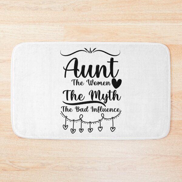 Item preview, Womens Funny Vintage Aunt The Woman The Myth The Bad Influence For Auntie Relaxed designed and sold by Shopini.