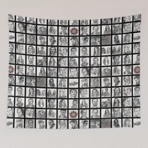 Item preview, Spn Sketches - the favourites designed and sold by MidnightSilver.