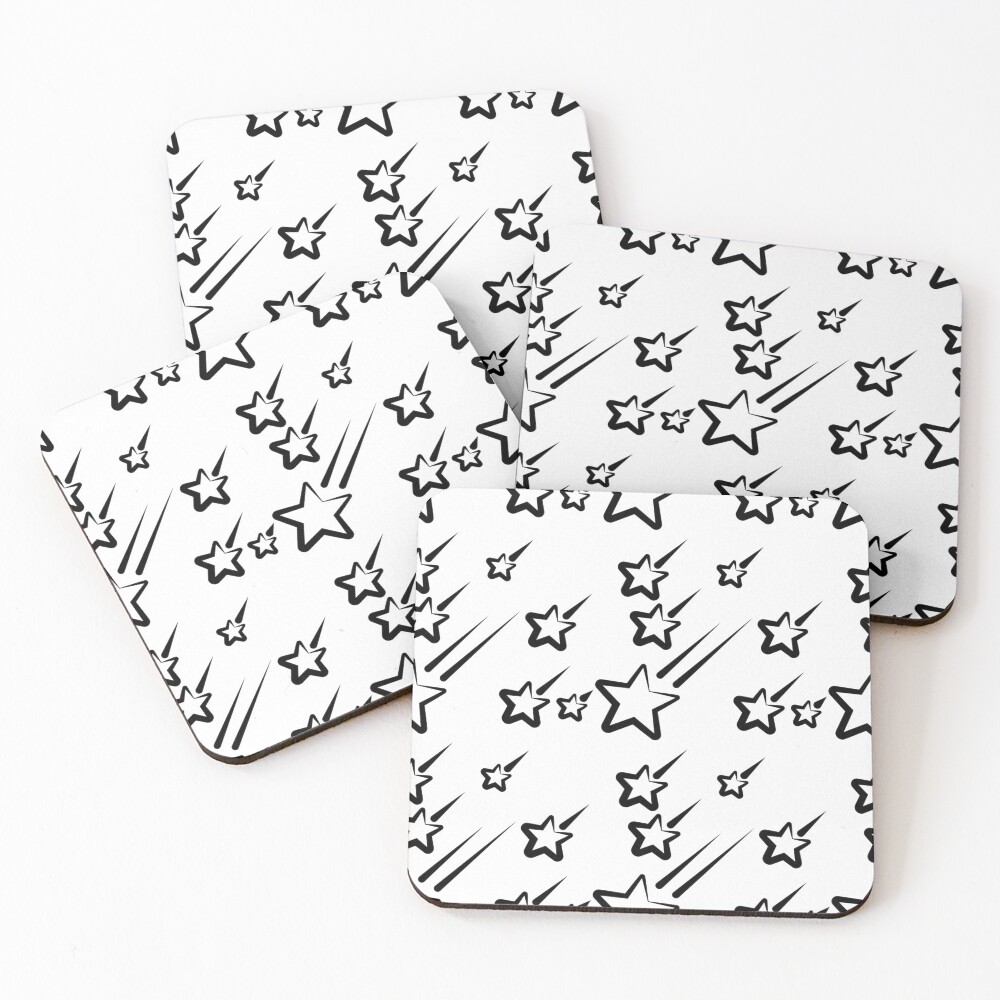 Aperçu de l'œuvre Dessous de verre (lot de 4) créée et vendue par Patternsonly.
