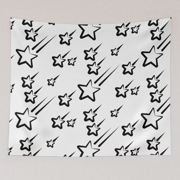 Item preview,  Christmas Flying stars designed and sold by Patternsonly.