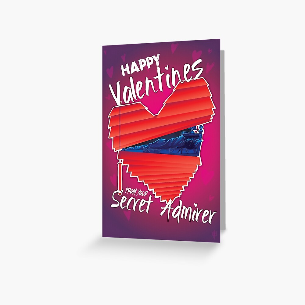 Valentines Day - Secret Admirer Greeting Card for Sale by TristanTait