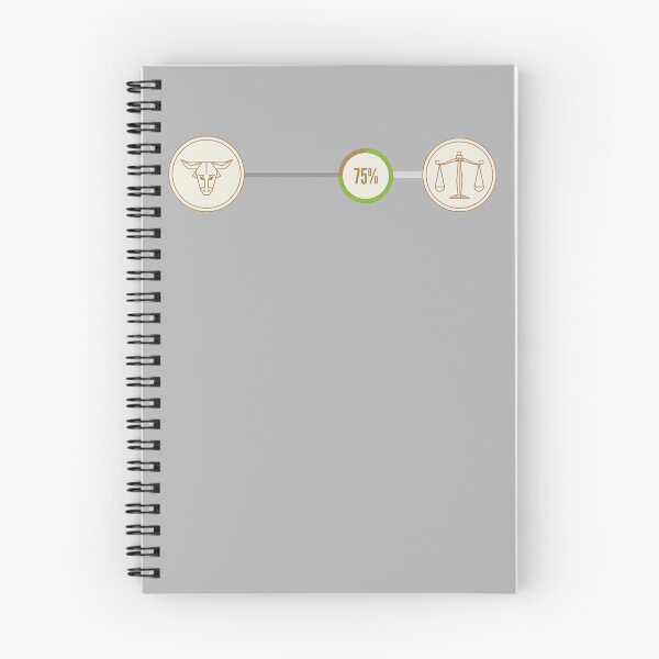 Artikelvorschau, Zodiac Sign compatibility bar - Taurus and Libra entworfen und verkauft von ysypole.
