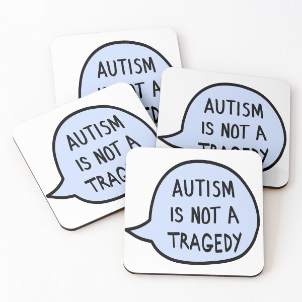 Item preview, Autism is not a Tragedy (bubble version) designed and sold by shysnail.