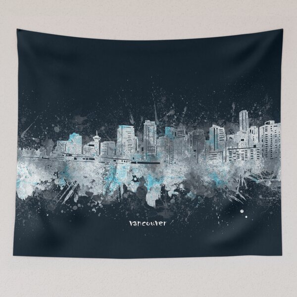 Item preview, vancouver skyline designed and sold by BekimART2.