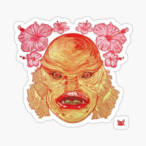Creature from the Black Lagoon Sticker