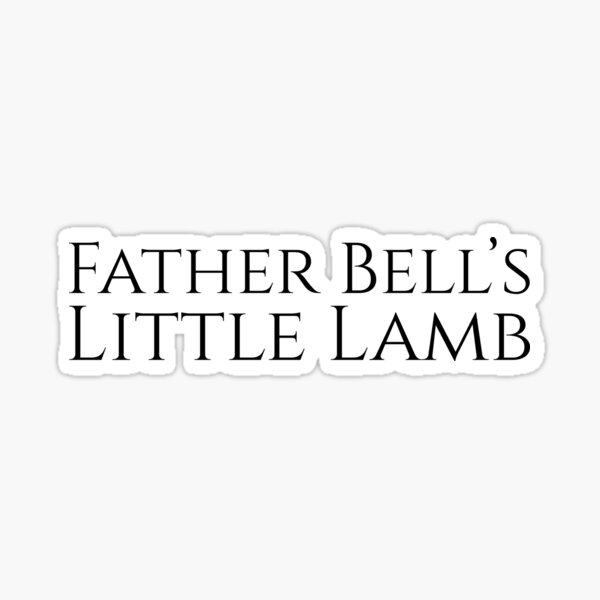 Item preview, Father Bell's Little Lamb  designed and sold by thesierrasimone.