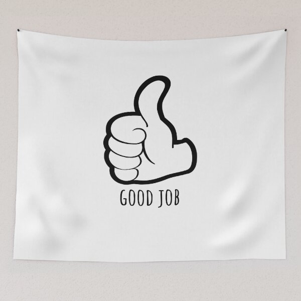 Item preview, Thumbs Up Good Job designed and sold by MaruXdesign.