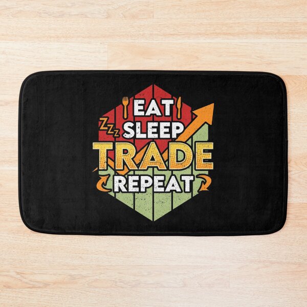 Item preview, Funny Eat Sleep Trade Repeat Trading & Investing designed and sold by perfectpresents.
