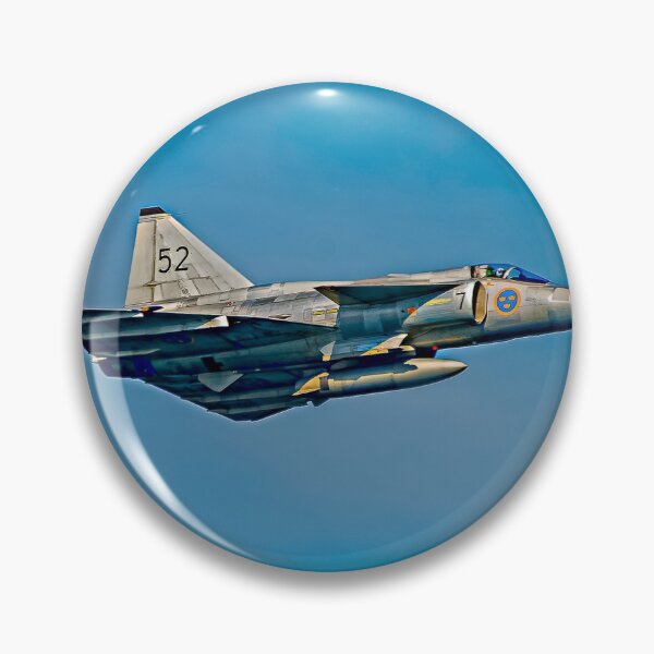 Item preview, Swedish Air Force Viggen 6678 horizontal flight designed and sold by AntonioSimoes.