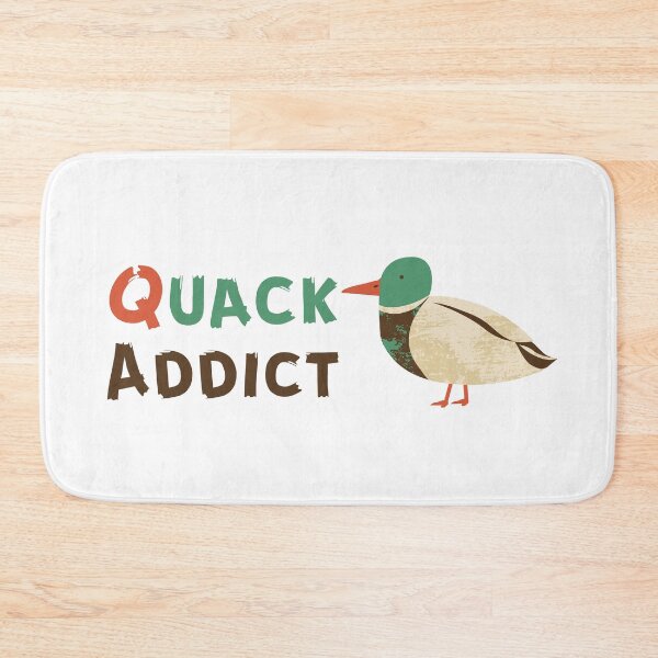 Item preview, Quack Addict - Duck Design - Animal Puns designed and sold by ShakePoD.
