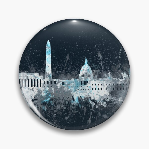 Item preview, washington dc skyline designed and sold by BekimART2.
