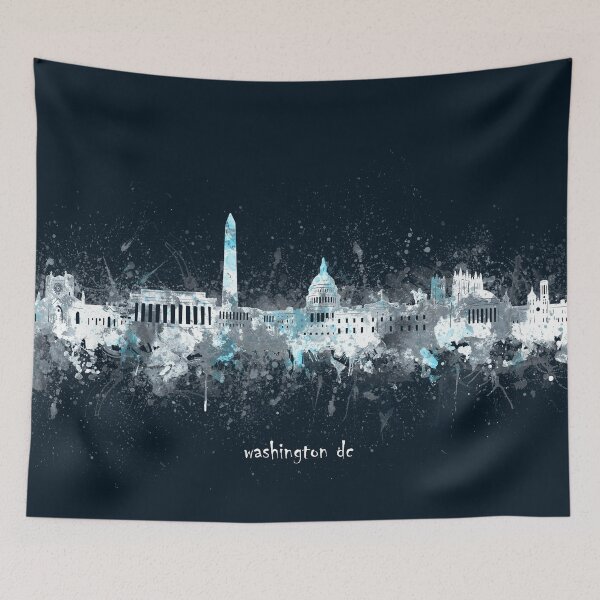 Item preview, washington dc skyline designed and sold by BekimART2.