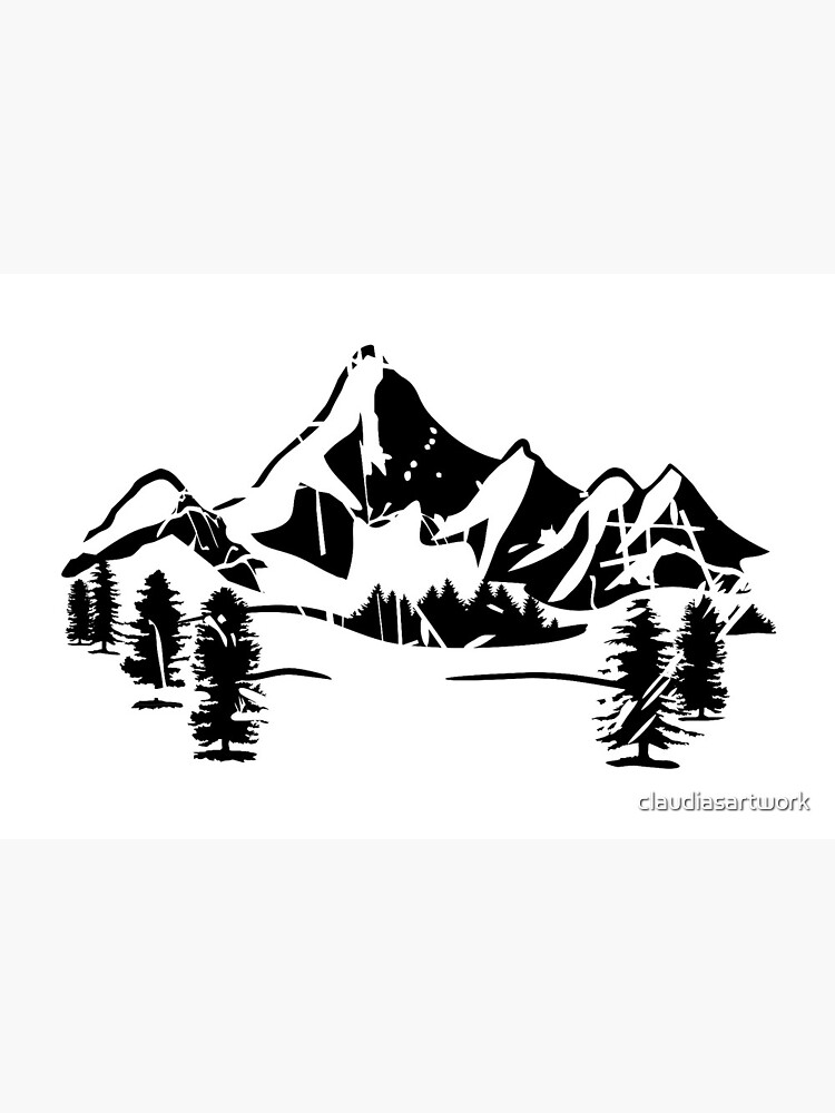 Mountains, cool mountain design