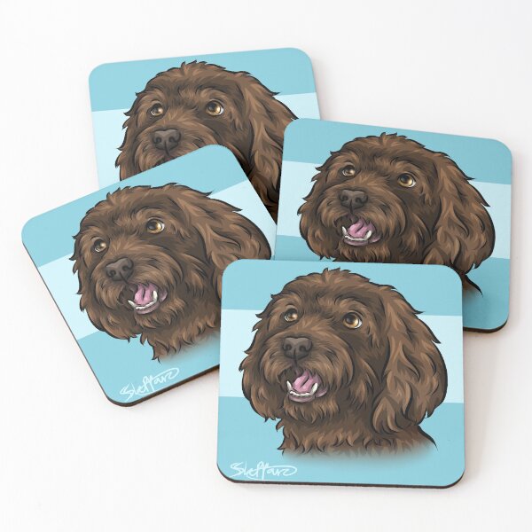 Item preview, Chocolate Cockapoo designed and sold by shirinsart.