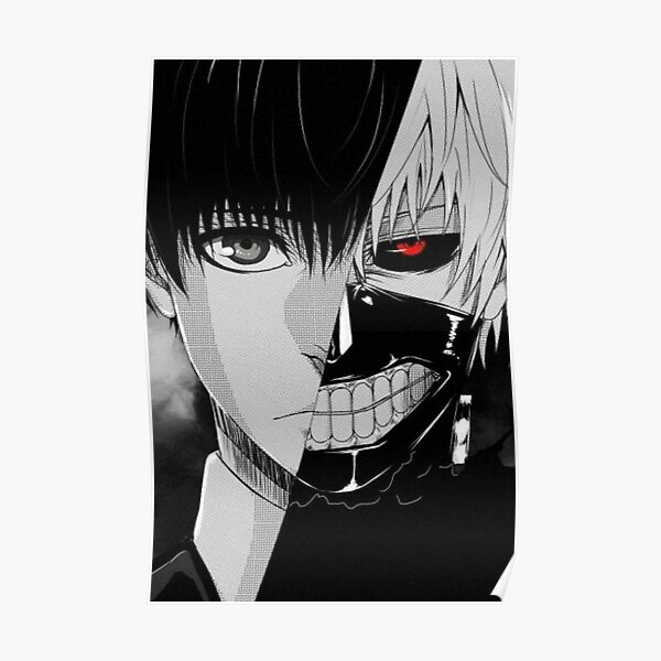 Tokyo Ghoul Poster By Abdelaalikamoun Redbubble