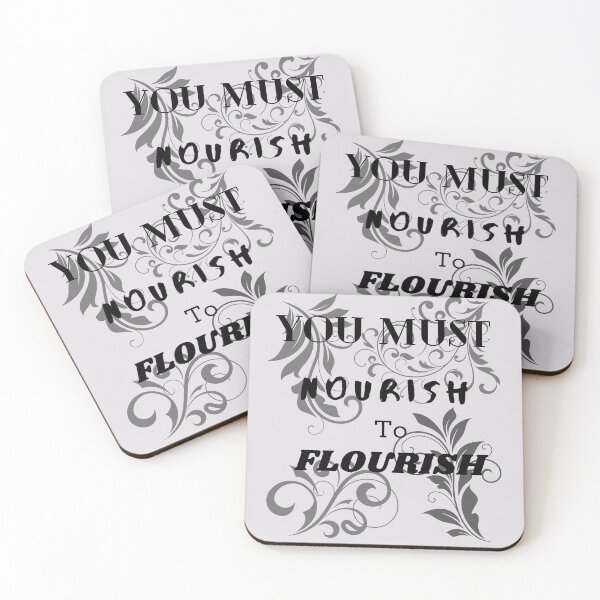 Item preview, You Must Nourish to Flourish designed and sold by burnettshirts.