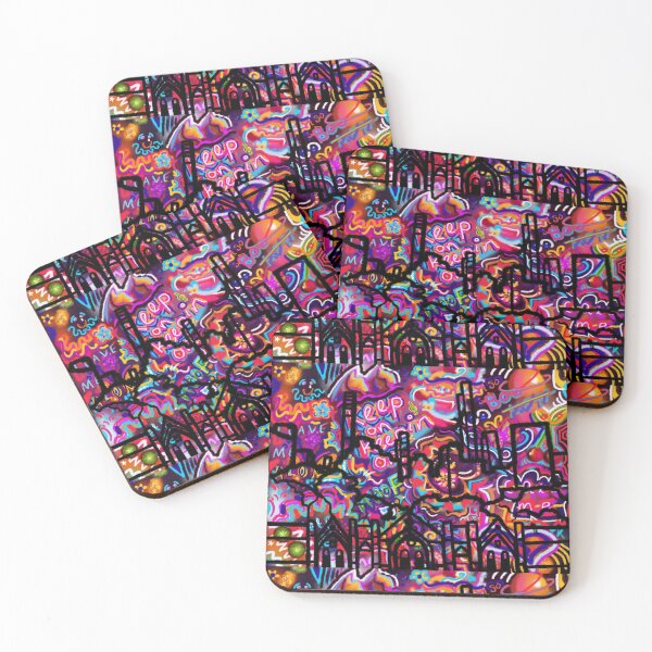 Artikelvorschau, Neon NYC Graffiti Art entworfen und verkauft von Sarah Girard.