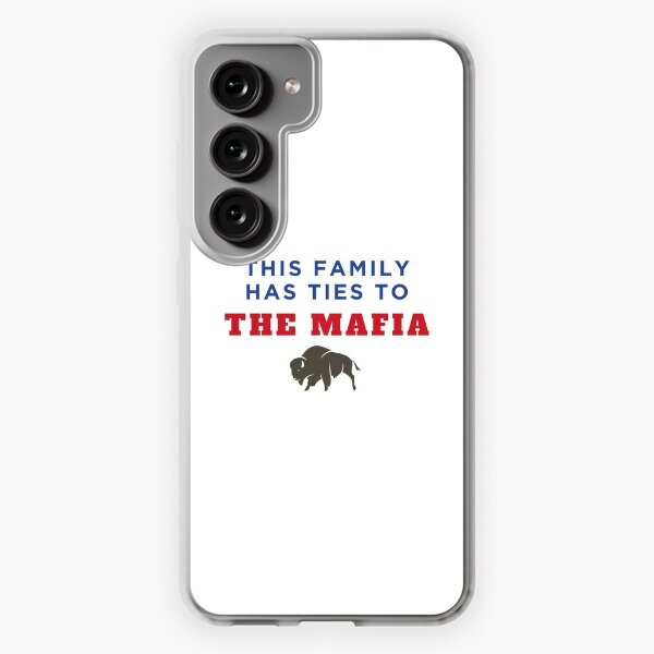 Buffalo Bills Personalized Endzone Plus Design Galaxy Clear Phone Case