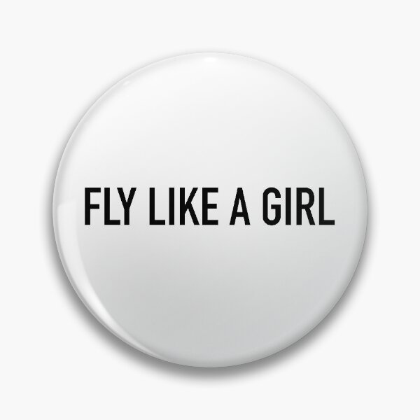 Item preview, Fly Like A Girl (Black) designed and sold by Kblount9.