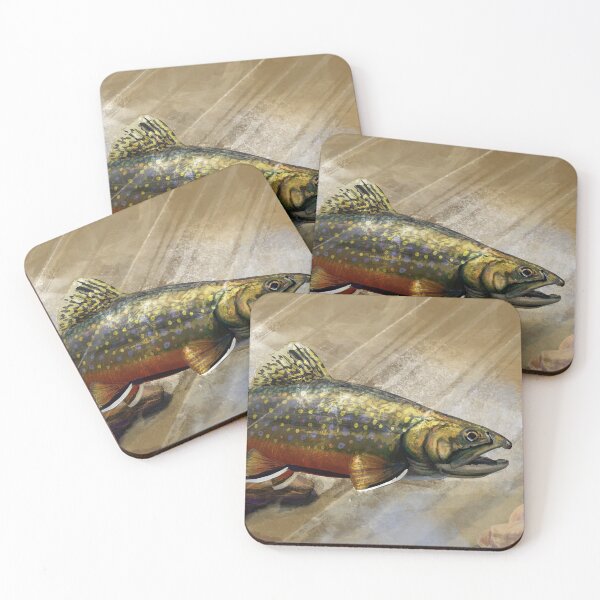 Item preview, The Native Brook Trout Art designed and sold by fishweardesigns.
