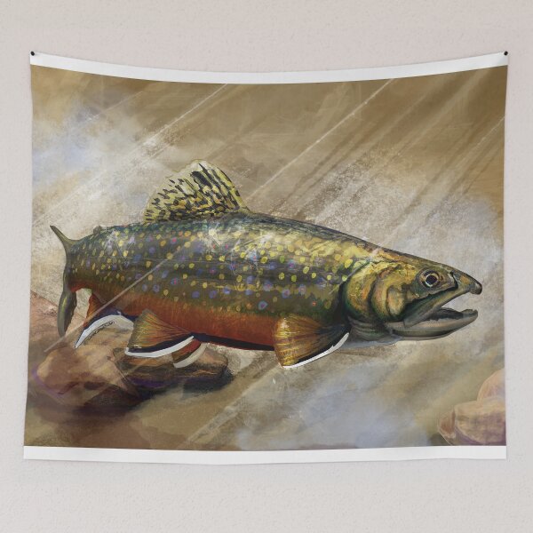 Item preview, The Native Brook Trout Art designed and sold by fishweardesigns.