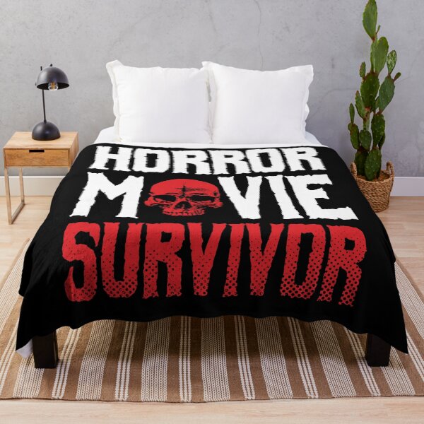 Item preview, Horror Movie Survivor Zombie Death Skull designed and sold by GrandeDuc.