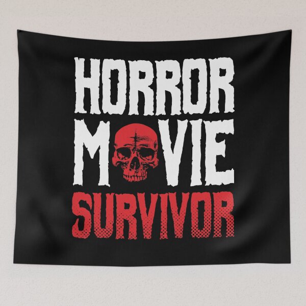 Item preview, Horror Movie Survivor Zombie Death Skull designed and sold by GrandeDuc.