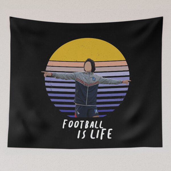 Item preview, Football is life Vintage Sunset designed and sold by creative-boo.