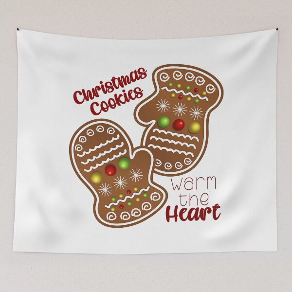 Item preview, Christmas Cookies Warm the Heart designed and sold by PawsitiveMum.
