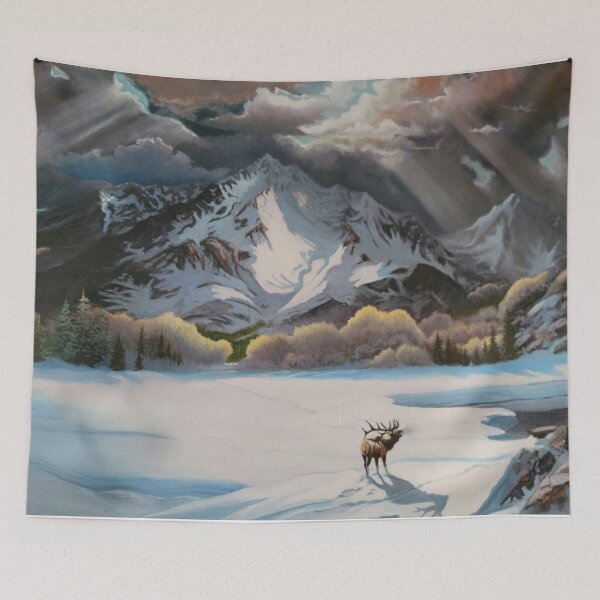 Item preview, Tulle Elk designed and sold by RussMarwinArt.